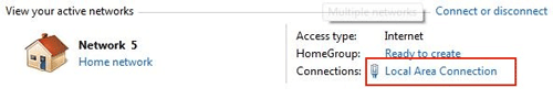 Windows Networking Local Area Connection